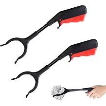 Litter Pickers 2pcs Grabbers for Disabled 30cm Grabber Stick Multifunctional Helping Hand Grabber to Pick Rubbish,Weeds,Leaves