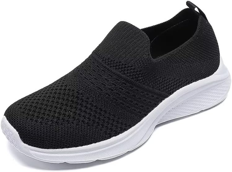 Womens Slip On Running Shoes Lightweight Casual Walking Shoes Work Shoes for Women Jogging Sneakers