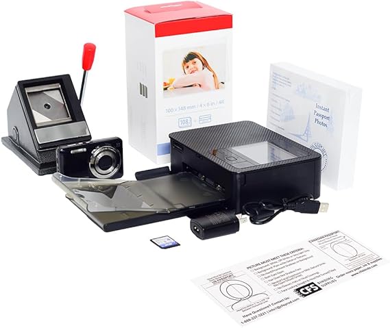 Passport Photo Printer System - Preconfigured for US Passports-Includes US Passport Cutter