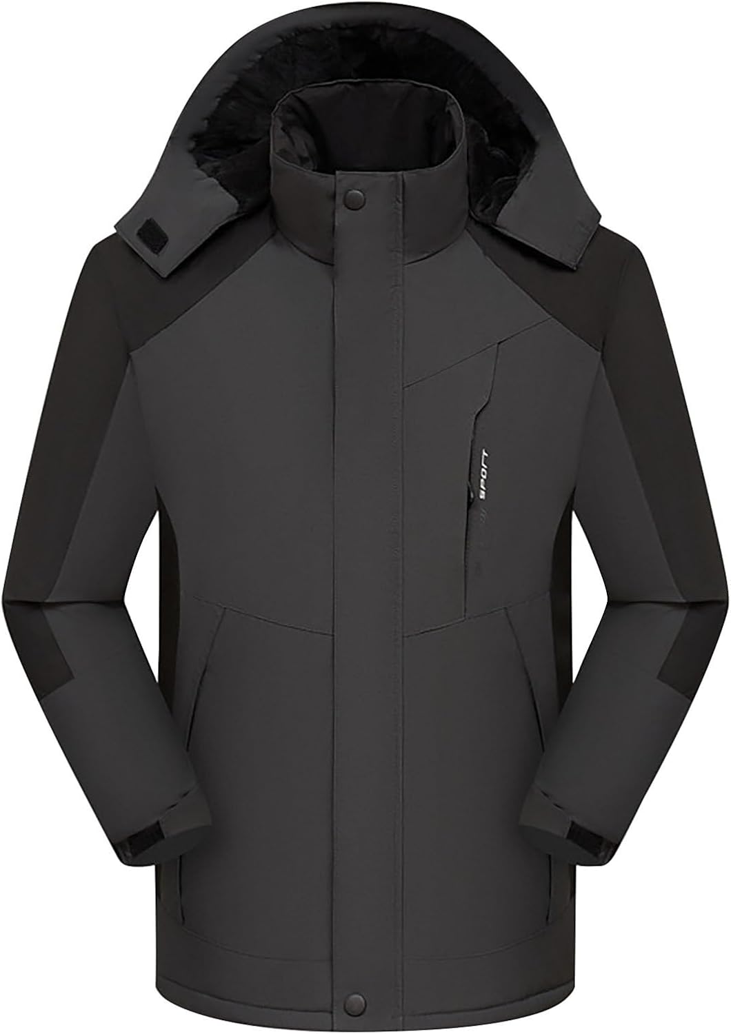 Women's Ski Jacket 3 in 1 Waterproof Winter Coats Windbreaker Detachable Hooded Coat for Traveling Climbing Hiking