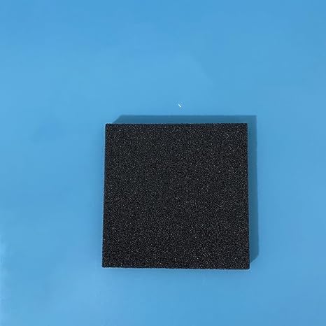 Reticulated Glassy Carbon Sheet, RVC Electrode 80/100ppi Laboratory Foam Carbon (10 x 10 x 2mm)