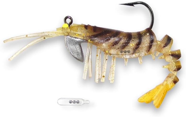 E-VS35R-14-46 5167-0163 Rattler Shrimp Fishing Equipment, Cajun pepperChart tail