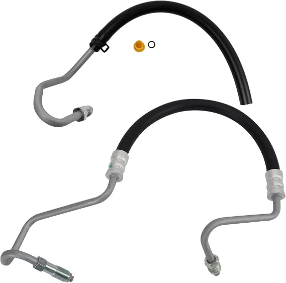 TRQ Power Steering Hose for 1997-2001 Jeep Cherokee