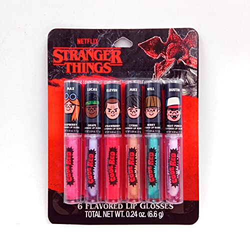 HANYWIL Taste Beauty Stranger Things Lip Gloss set 6 pack