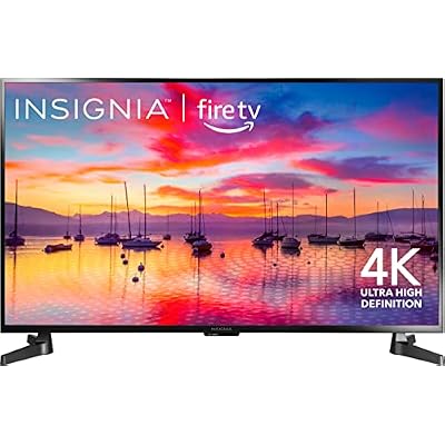INSIGNIA 43-inch Class F30 Series LED 4K UHD Smart Fire TV with Alexa Voice Remote (NS-43F301NA22, 2021 Model)