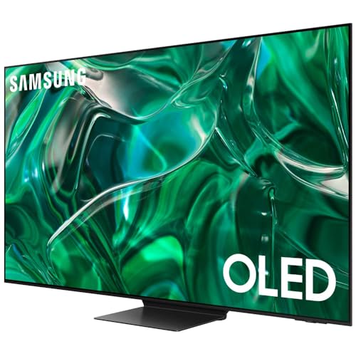 Samsung QN77S95CAFXZA 77 inch HDR Quantum Dot OLED Smart TV 2023 Bundle 11.1.4 ch. Wireless Dolby Atmos HW-Q990C Soundbar and Rear Speakers