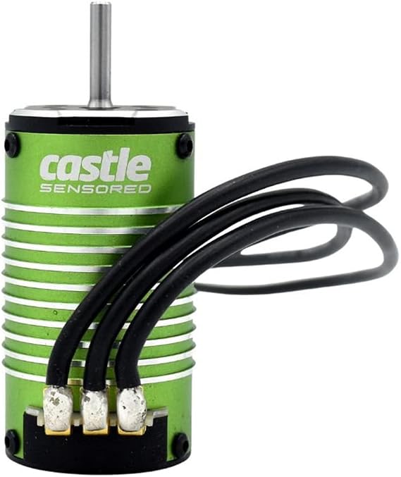 'Castle Creations 4-Pole Sensored Brushless Motor 1007-6350Kv CSE060010400 Electric Motors & Accessories