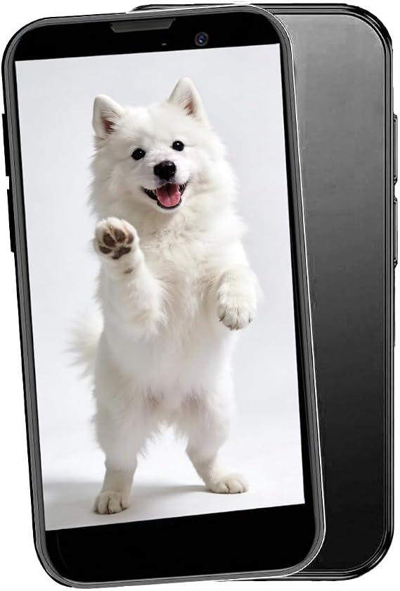A15 Mini Phone, Unlocked Mini Smartphone with 3.0" HD Touch Screen,Tiny Android Small Cell Phone,2GB+16GB+Expandable TF Card,Quad Core Tiny Phone,Face Unlock/GPS. (Black)