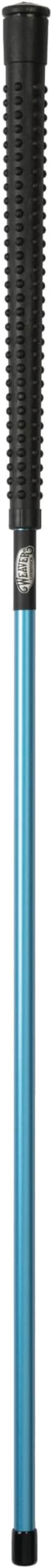 Weaver Livestock Lightweight Pig Stick, Extra Grip Rubber Handle, Pig Guiding Show Stick, Livestock Show Supplies, 30", Hurricane Blue