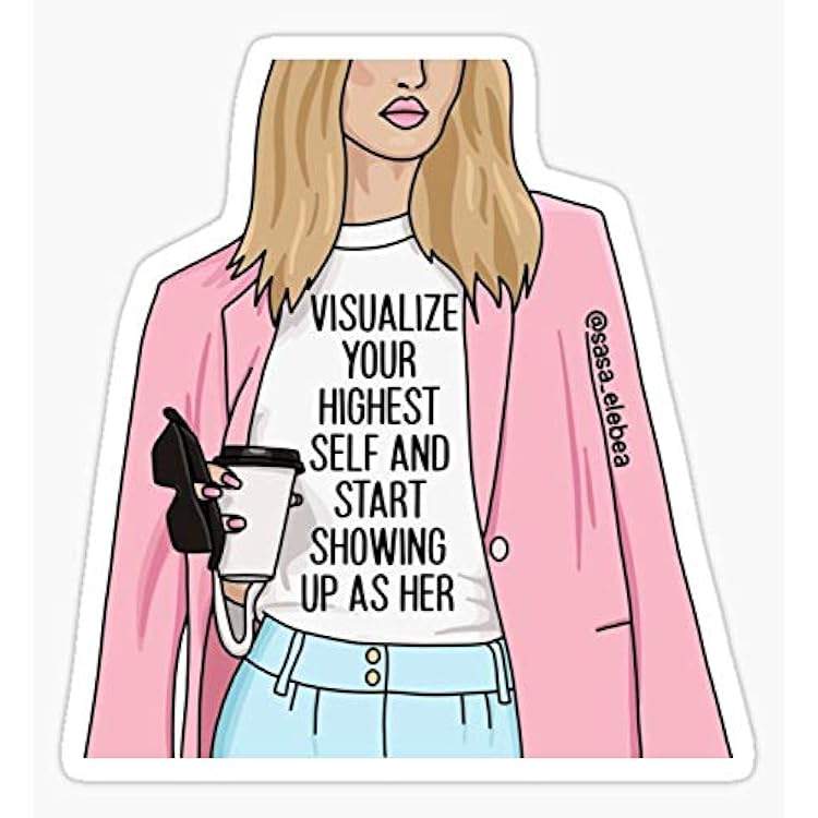 Start Showing up by Sasa Elebea - Pack of 3 Stickers - Auto, Wall, Laptop, Cell, Truck Sticker for Windows, Cars, Trucks