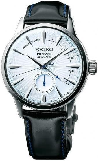 SEIKO PRESAGE Power Reserve Ice Blue Cocktail Time"Sky Diving" SSA343J1