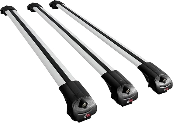 ACE-1 Intermediate Weft Ceiling Bar Gray 3 Pieces Compatible with Ford Explorer 2006-2010