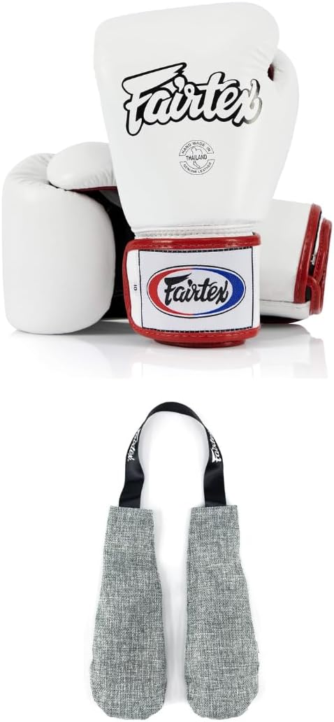 Fairtex BGV1 Boxing Gloves with Deodorizer Inserts | Shock Absorbent Gloves + Odor & Moisture Absorber for Boxing, MMA, Muay Thai | Perfect Bundle for Clean & Durable Gear