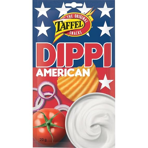 Taffel American dip Snacks 10 Boxes of 20g SOPOSOPO pack (SOPOSOPO)