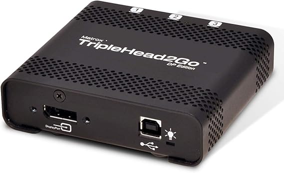 Matrox TripleHead2Go Three-Monitor Graphics Expansion - Digital Edition T2G-D3D-IF