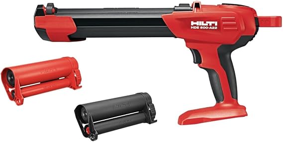 HIlti 3496604 HDE 500 Dispenser + Black/red (Battery not Included) Body Cordless Systems