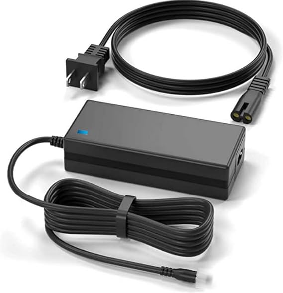 3-Prong 42V AC/DC Adapter Replacement for Evercross HY-A21 HYA21 36V 2Ah 72Wh 36VDC Lithium Li-ion Battery Model HLT-118C-4201000 HLT-118C4201000 Shenzhen Hyleton Power Supply Cord Charger