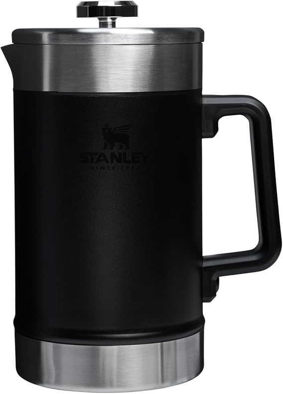 STANLEY Stay-Hot French Press, Black 2.0