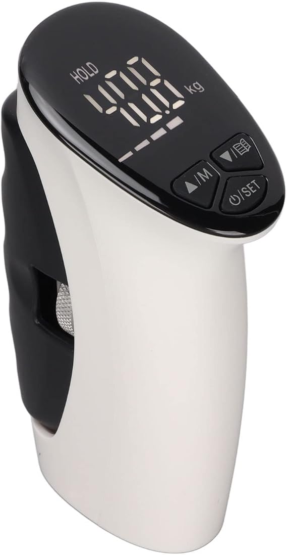Grip Strength Tester, LED Display Digital Hand Dynamometer, Electronic Hand Grip Measurement Meter for Sport, Home, School, Clinic Use