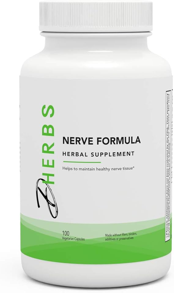 Dherbs Nerve Formula, 100-Count Bottle