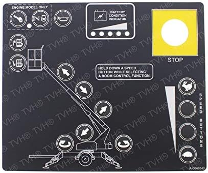 Haulotte A-00465-D, Upper Control Box Decal