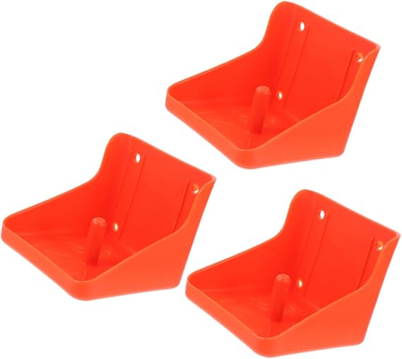 3Pcs Livestock Salt Block Holder Durable Salt Lick Rack for Sheep and Cattle Feeding Convenient Feed Accessory and Livestock Multifunctional Design to Reduce Labor