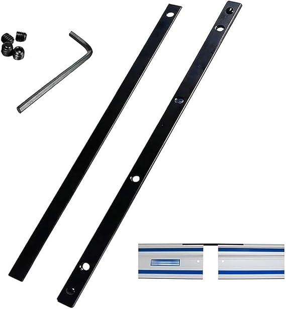2 Pack Guide Rail Connector Compatible for Makita Festool Dewalt Bosch