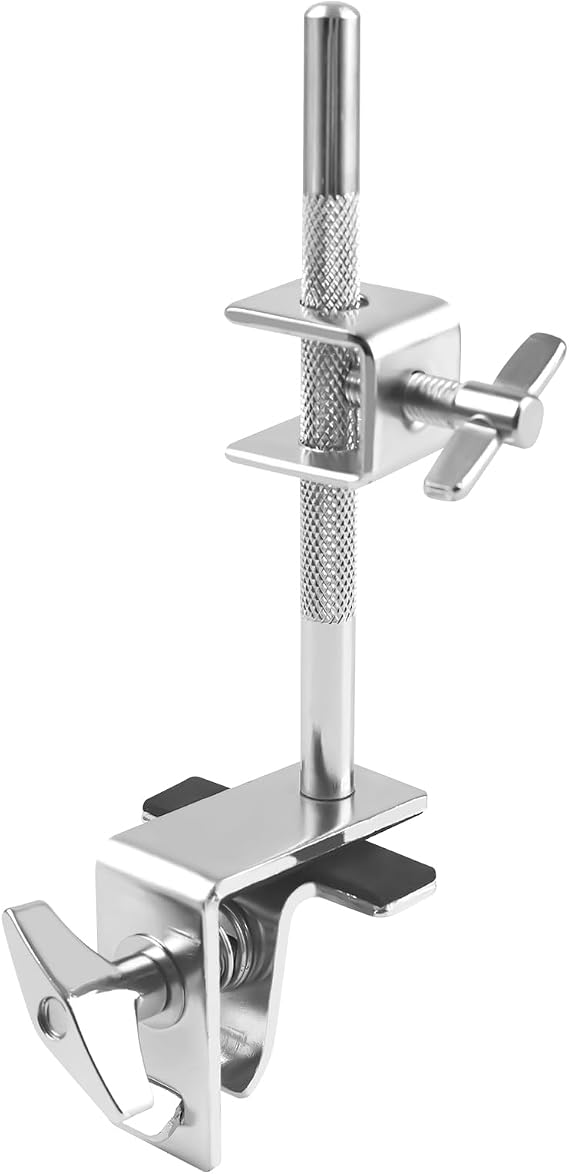 Cowbell Mount for Drum Set, Cowbells Cymbal Clamp (Straight)