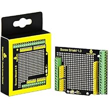 KEYESTUDIO Proto Screw Shield for Arduino R3, Proto Shield Terminal Prototype Expansion Board for Arduino Un0 R3