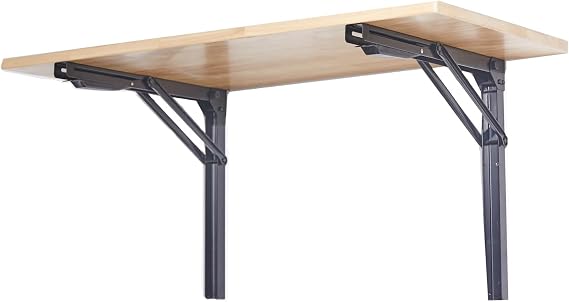 Ultrawall Wall Mounted Folding Workbench, Heavy Duty Foldable Work Table