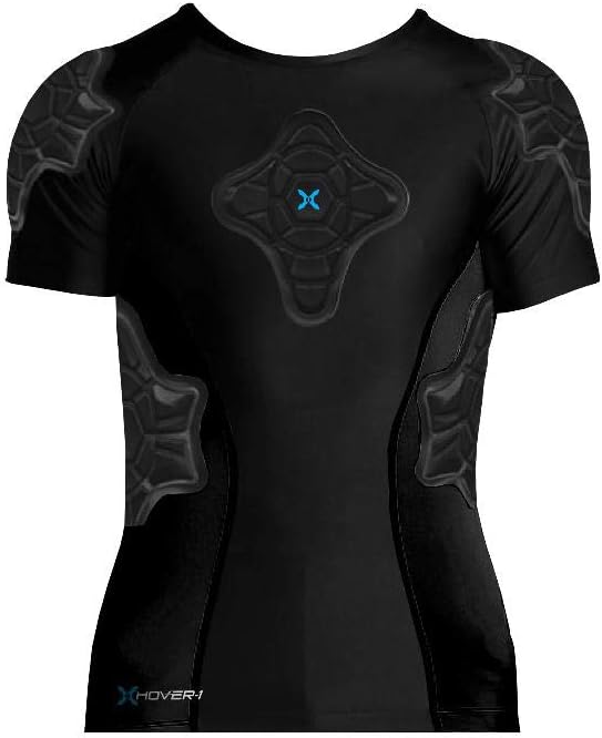 Hover-1 Protective Elbow Pads, Knee Pads, Wrist Guards, Padded Shorts, Tank Top, T-Shirt - Hard PP Shells for Impact Resistance & EVA Foam Protective Padding For Skating, Hoverboards, E-Scooters
