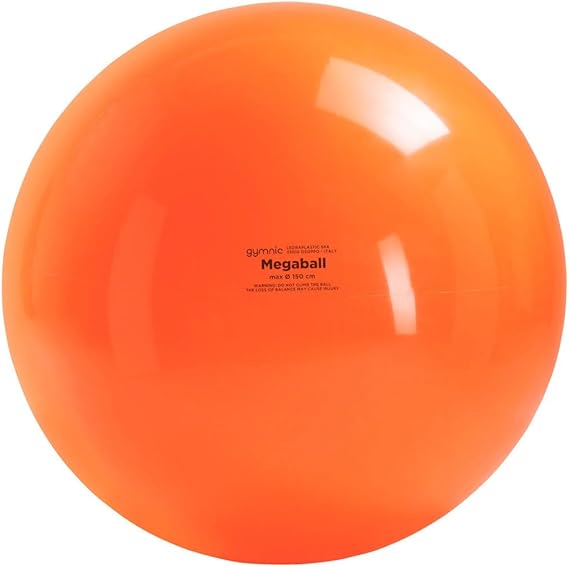Gymnic Megaball: Group Activity Fitness Ball, Orange (150 cm)
