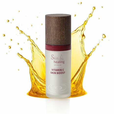 Pinsky & Sons Vitamin C Serum Face Skin Boost - Fragrance-Free Natural Cosmetics Structure Strengthening & Tone Balancing 30 ml Face Serum - Against Pigment Spots & Wrinkles - Brightening