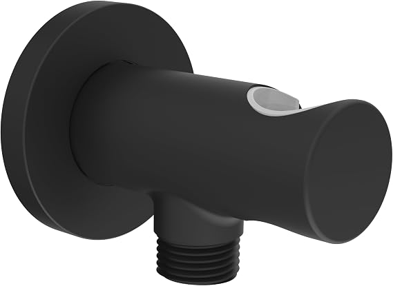 Solid Brass Wall Supply Elbow with O-Ring Flange, One-Piece Design