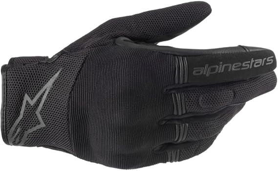 Alpinestars Men's Copper Motorcyle Riding Glove, Black, L