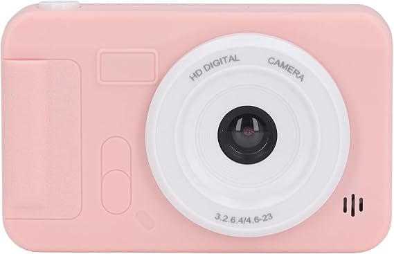 Digital Camera, 40MP 1080P Vlogging Camera with 8X Zoom Anti Shake, 4K HD Auto Focus Digital Video Camera with 2.4in Screen, Support 32GB Card (Pink)