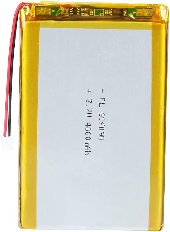 AKZYTUE 3.7V 4000mAh 606090 Lipo battery Rechargeable Lithium Polymer ion Battery Pack with PH2.0mm JST Connector