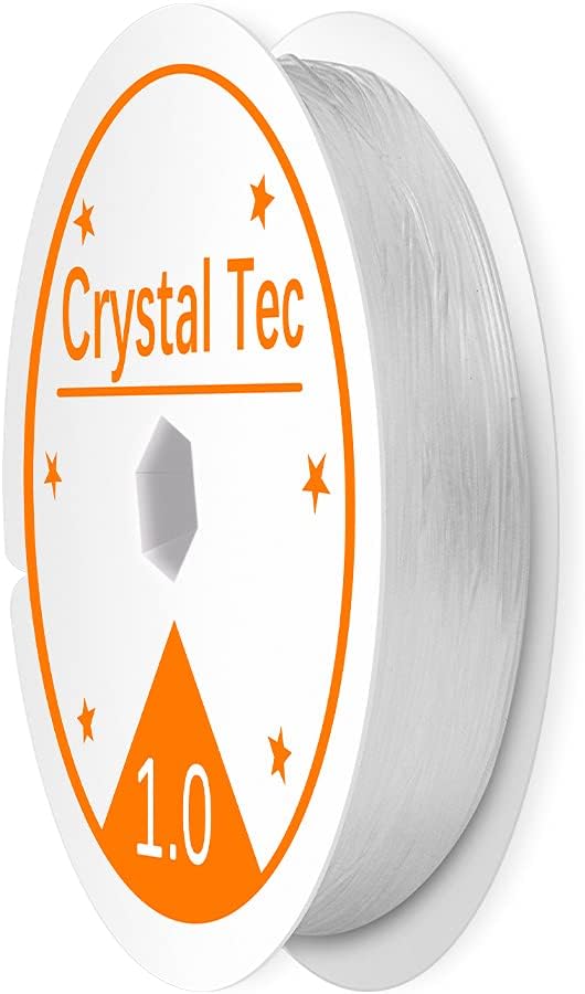 Clear Stretch Elastic 1mm 5 metres Elastic Beaded String for DIY Jewellery Making Necklace Bracelet Beading Thread