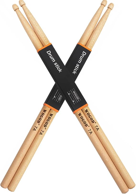 Drum Sticks 7a Drumsticks for kids Maple Wood Tip Drumsticks