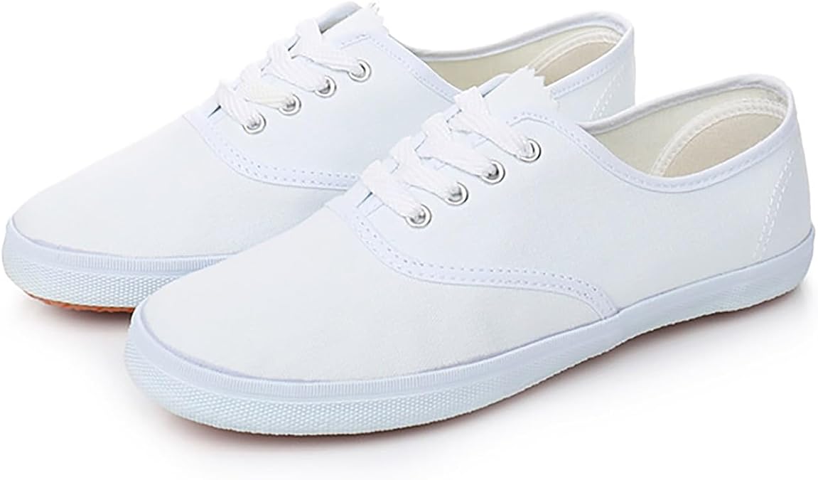 Casual Little White Shoes For Men And Women Couples Fashion Simple Canvas Shoes Rubber Sole Womens Flip Flop