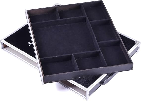 SUMAG Close-Up Case with Drawer for Magician Magic Case Magic Tricks Carrying Box Illusions Gimmick Accessories Mentalism
