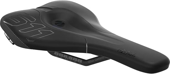 SQlab MTB Sattel 611 ERGOWAVE® Carbon MTB Tech & Trail Fahrradsattel in schwarz 12 cm - 15 cm