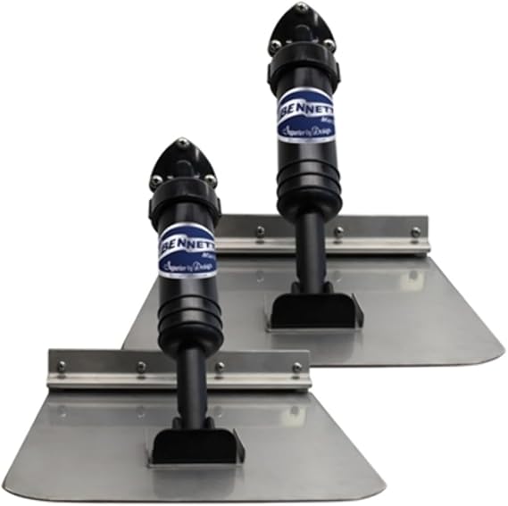 Bennett Marine Self Leveling Trim Tab System, 6" x 8" SLT6