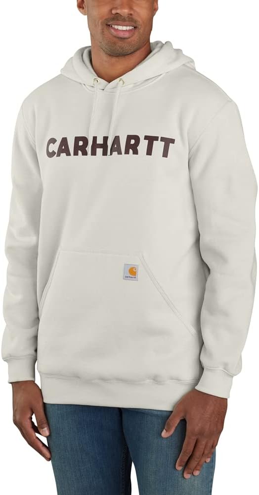 Carhartt Men's Loose Fit Midweight Logo Graphic Sweatshirt