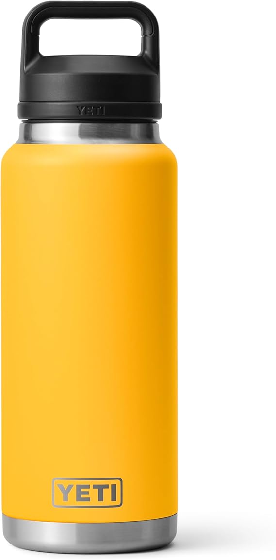 YETI Rambler 36 oz Bottle, Vacuum Insulated, Leakproof, Stainless Steel with Chug Cap | Vacuum Insulated