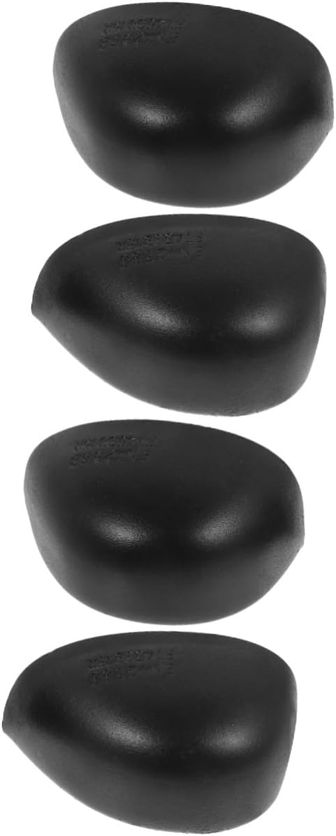 2 Pairs Steel Toe Caps for Shoes Universal Fit Safety Toe Protectors Work Boot Covers Durable Guards for Men and Women 3.93X2.16X3.93In