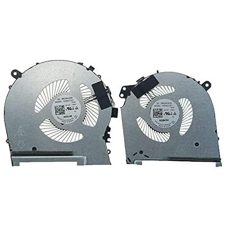 New Laptop CPU+GPU Cooling Fan for HP OMEN Laptop 15-DH 15-DH0015NR 15T-DH000 15-DH001NR 15-DH002NR 15-DH0161TX TPN-C143 Series ND8CC01-18L06 ND8CC01-18L07 Fan