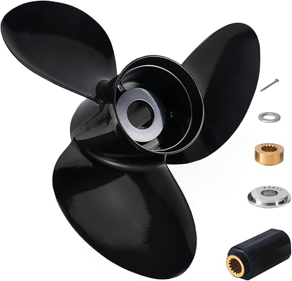 16 X 17 Aluminum Outboard Boat Propeller for Suzuki 150-300HP