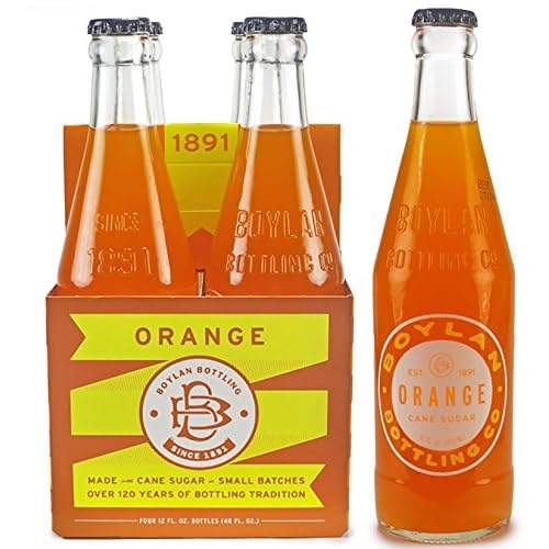 Boylan Soda, Orange, 12 Fl. Oz., 12 Count