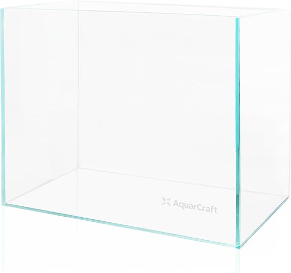 3.5 Gallon Rimless Aquarium, Ultra Clear Nano Betta Tank